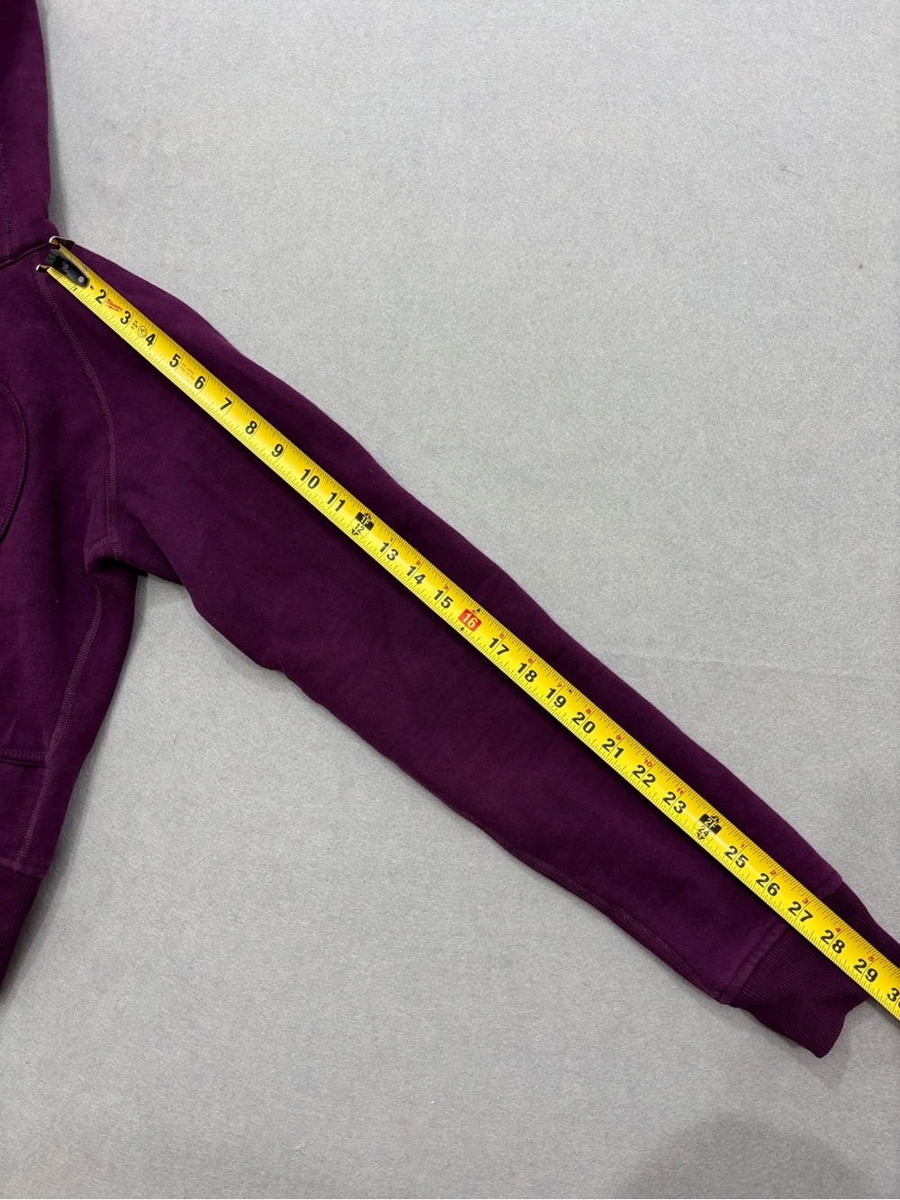 Lululemon Deep Plum Scuba Hoodie - Picture 7 of 8